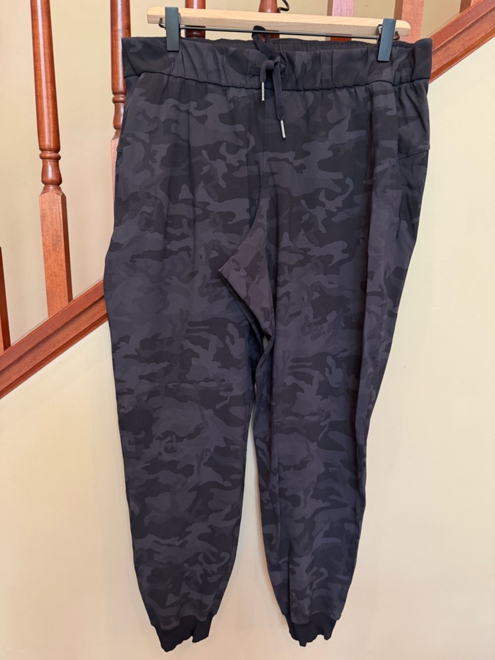lululemon athletica Charcoal Black Camo Joggers